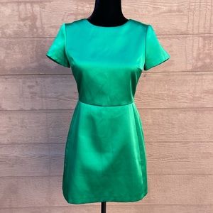 ❄️ TOPSHOP Emerald Green mini dress